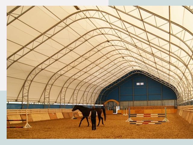 Строительство конных манежей в Шахтах