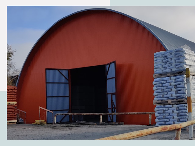 Полукруглые ангары по цене от 651 руб. в Шахты