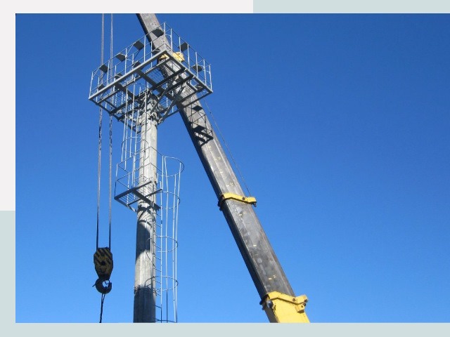 Монтаж осветительных мачт в Шахты от 651 руб.