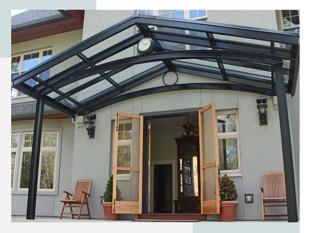 Козырьки металлические в Шахтах