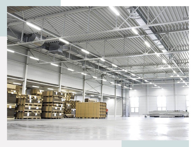 Освещение ангаров в Шахтах