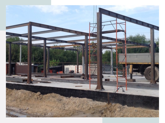 Фундамент для ангаров в Шахтах