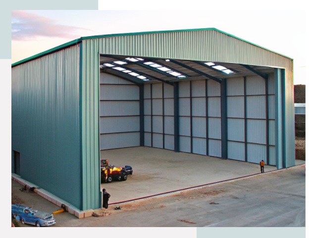 Строительство ангаров в Шахтах