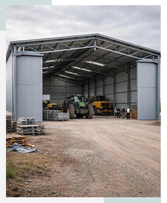 Ангары для сельхозтехники в Шахтах от 21706 р. | СтальСтрой-Шхт