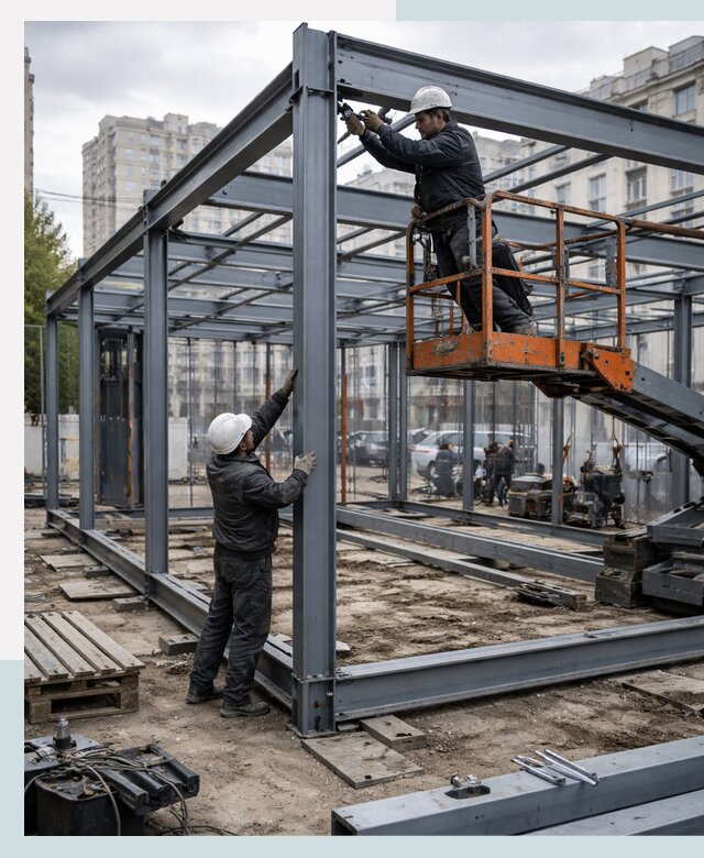 Строительство и монтаж торговых павильонов под ключ в Шахтах