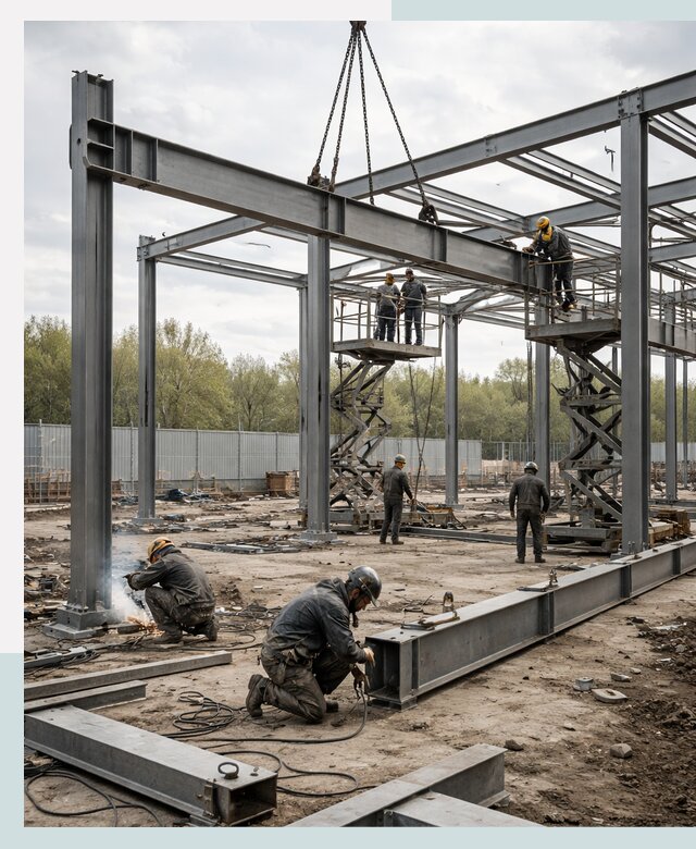 Строительство выставочных павильонов из металлоконструкций в Шахтах