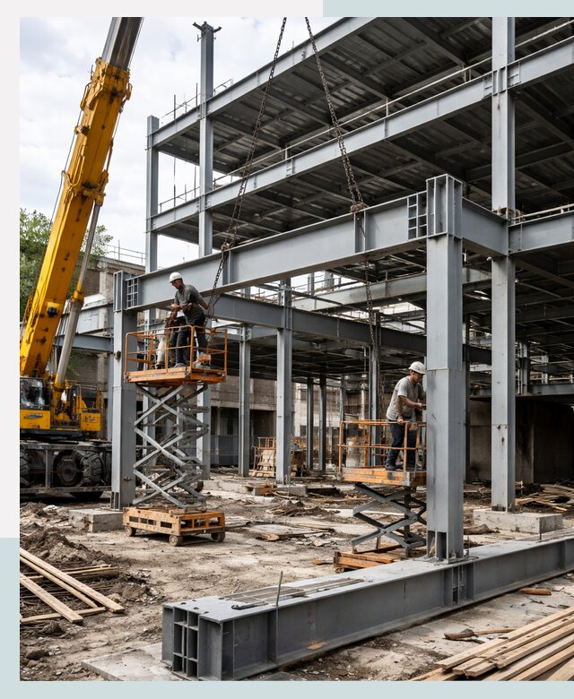 Строительство торгово-офисных зданий под ключ в Шахтах